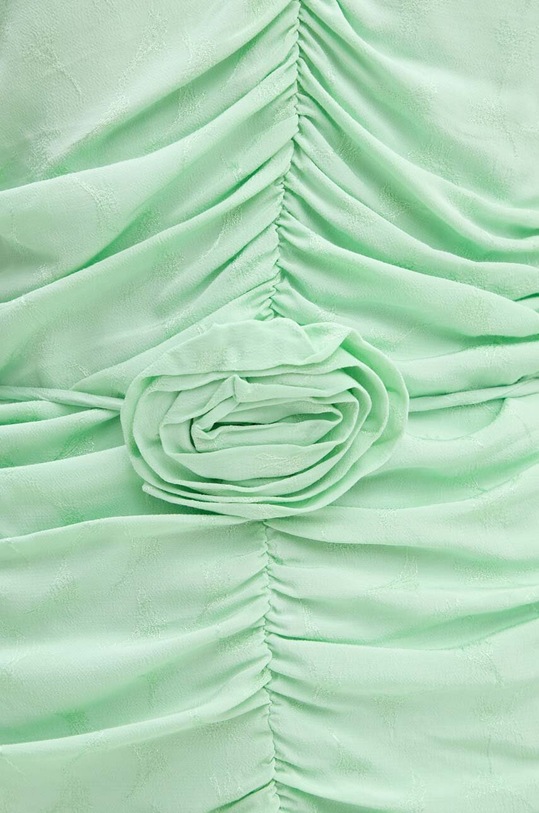 Rotate rochie Mini Rose Belt Dress 1127802981 verde