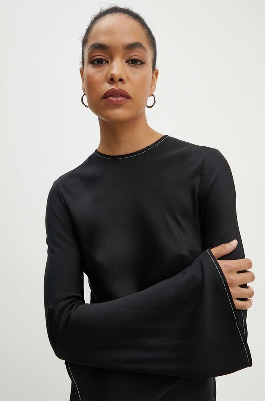 Rotate sukienka Satin Maxi Dress 112836100