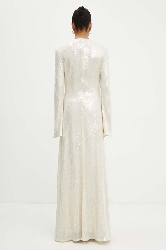 Одежда Платье Rotate Sequin Maxi Dress 112871857 бежевый