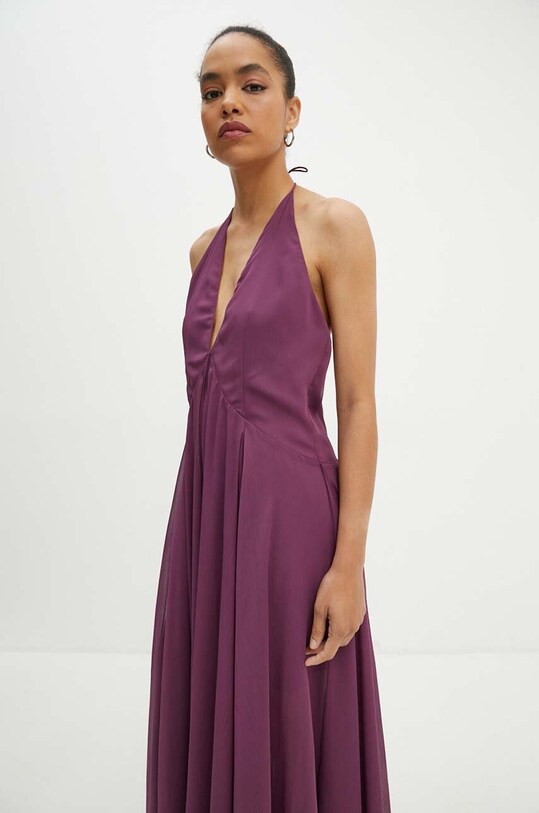 Rotate rochie Chiffon Halterneck Dress violet 1129001364