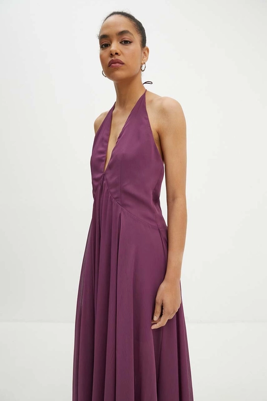 Rotate rochie Chiffon Halterneck Dress violet 1129001364