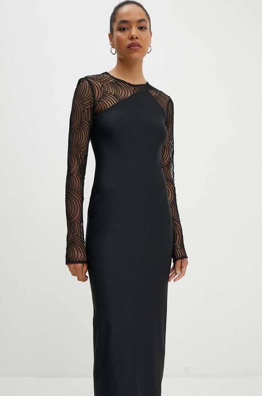 Платье Rotate Stretchy чёрный 112910100