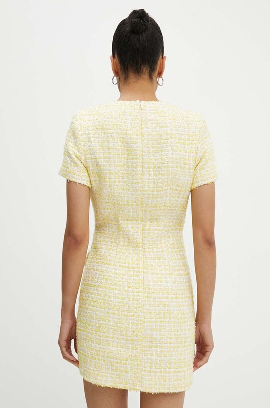 Ρούχα Φόρεμα Rotate Boucle Dress 1130781895 κίτρινο