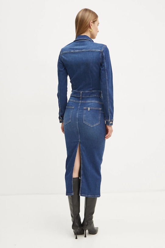 Abbigliamento Liu Jo vestito di jeans UF4146.D4811 blu
