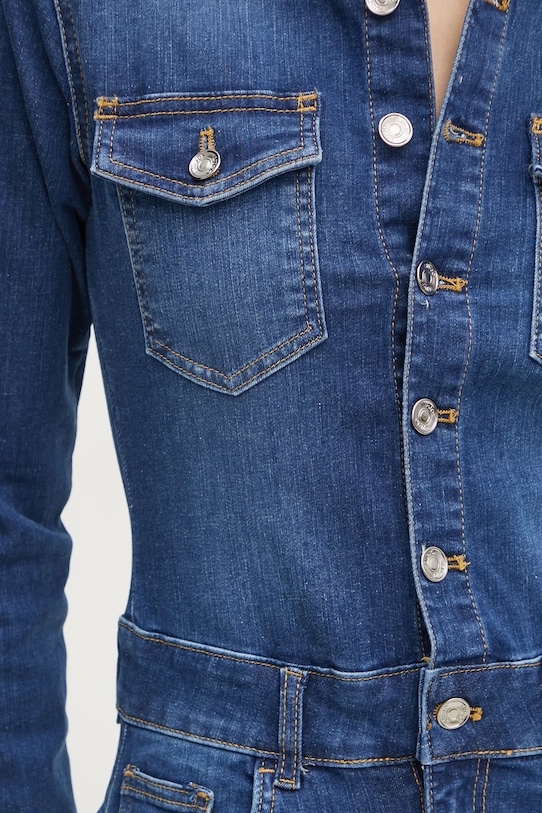 Liu Jo vestito di jeans UF4146.D4811 blu