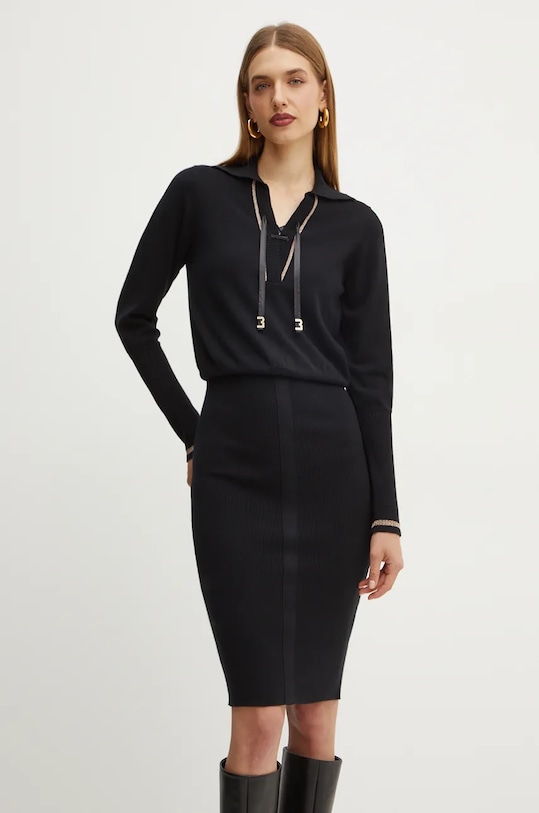 Liu Jo ruha hosszú fekete TF4215.MS75L