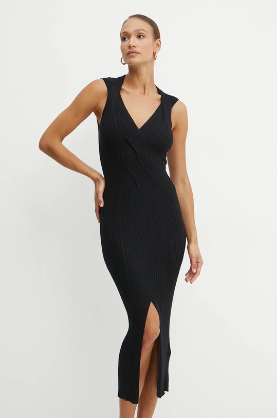 Рокля Liu Jo трикотаж черен WF4123.MS49I