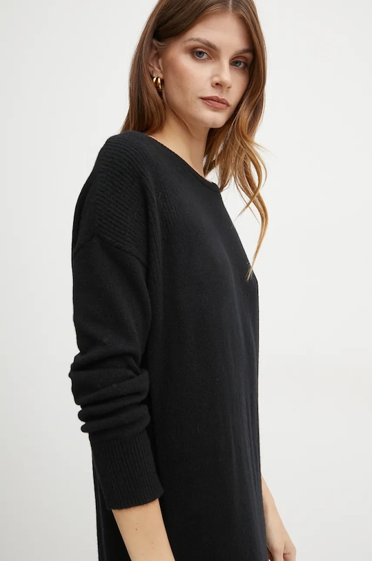 Шерстяное платье Liu Jo WF4533.MS009 чёрный NC24