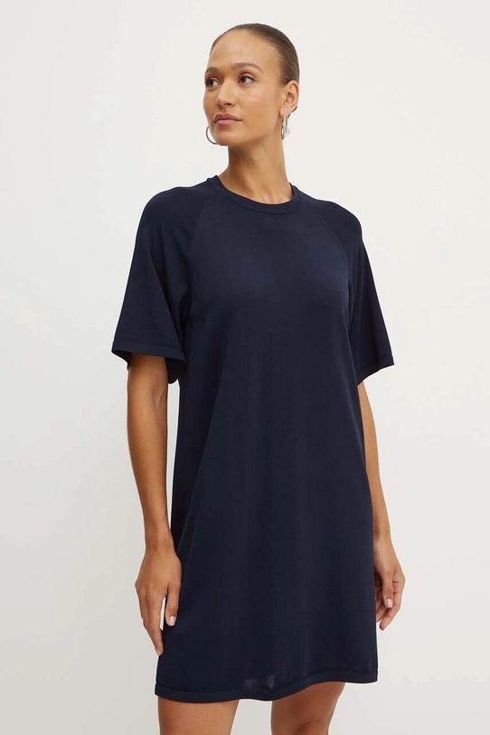 Max Mara Leisure rochie mini bleumarin 2426326017600