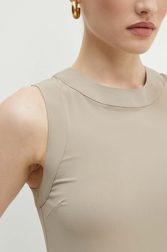 Max Mara Leisure sukienka 2426626027600 beżowy