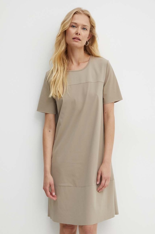 Max Mara Leisure rochie mini bej 2426626037600