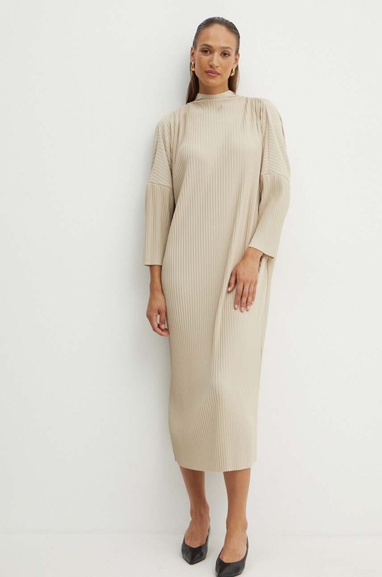 Šaty Max Mara Leisure midi béžová 2426626067600