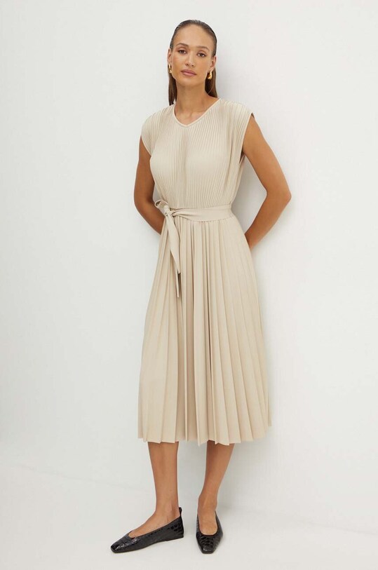 Φόρεμα Max Mara Leisure 2426626077600 μπεζ AW24