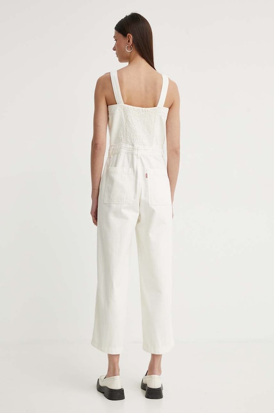 Levi's salopeta jeans A8648 bej AW24