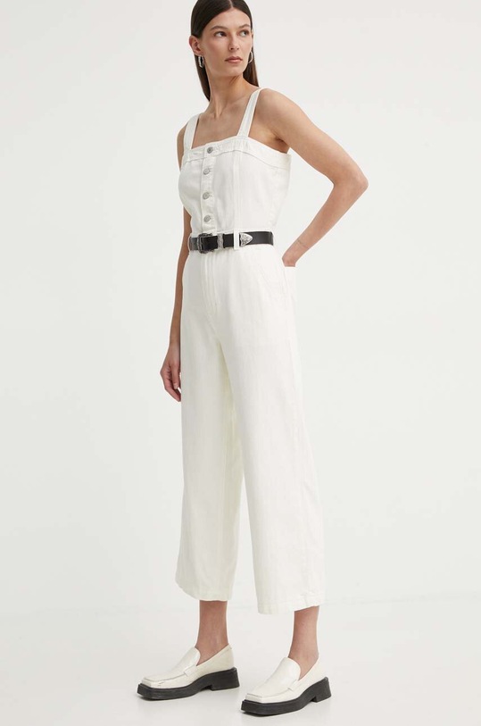 Îmbrăcăminte Levi's salopeta jeans A8648 bej