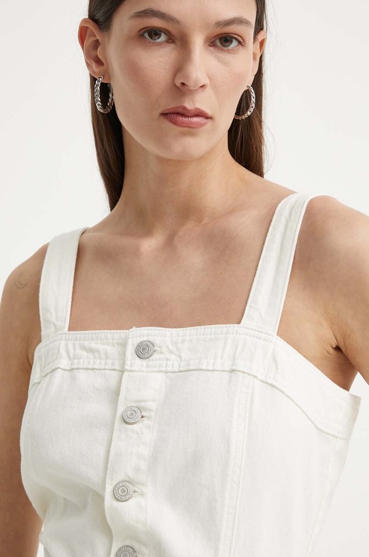 Levi's salopeta jeans bej A8648