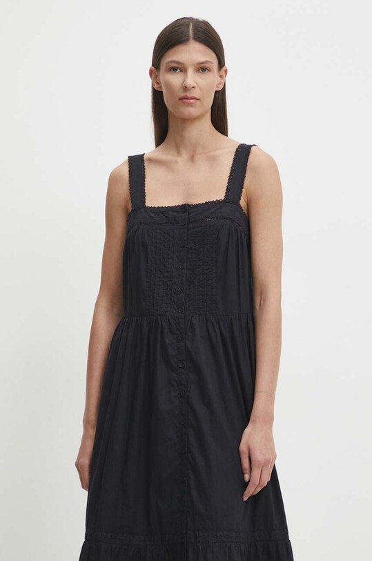 Levi's rochie din bumbac negru A8649