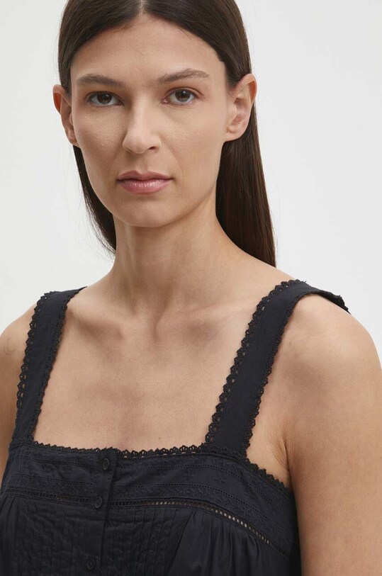 Levi's rochie din bumbac A8649 negru