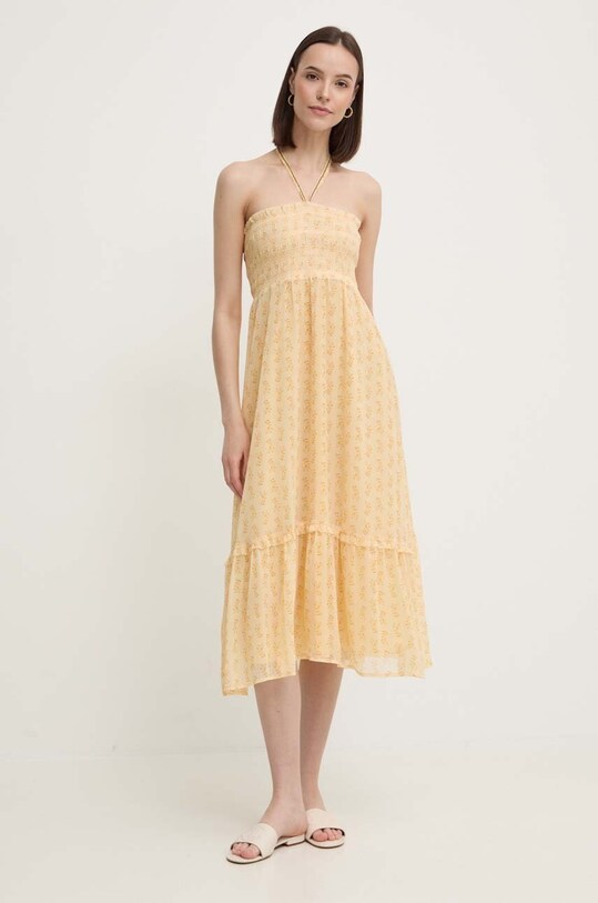 Pepe Jeans rochie MADISON PL901141 galben AW24