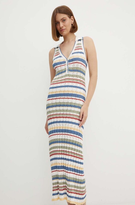 Pepe Jeans sukienka IRIS DRESS casual multicolor PL953573