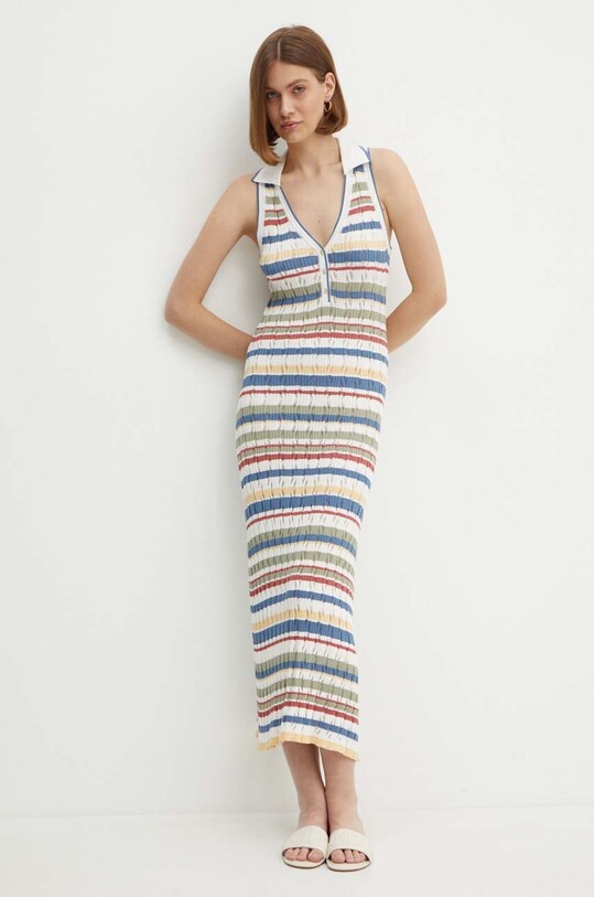 Pepe Jeans sukienka IRIS DRESS PL953573 multicolor AW24