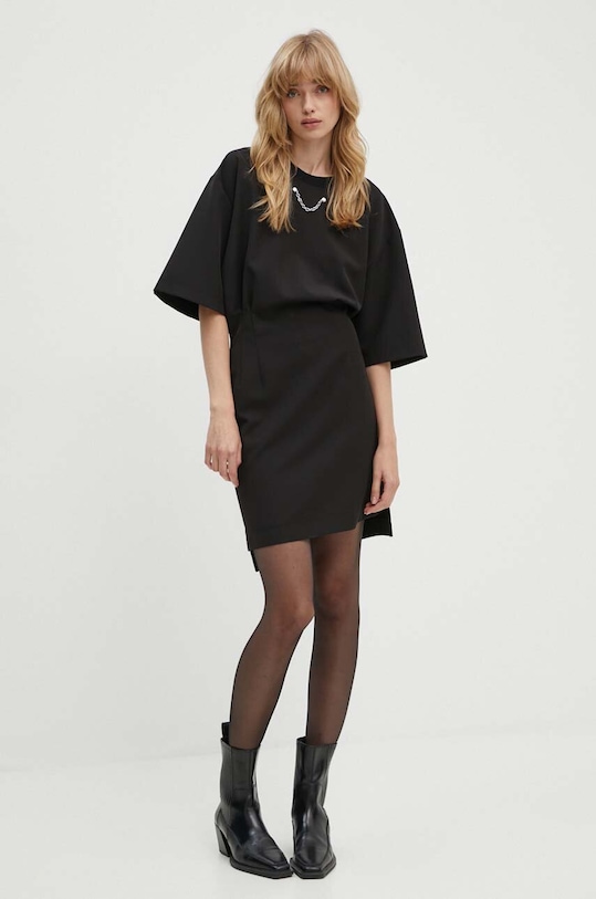 Сукня Moschino Jeans 0421.8227 чорний AW24