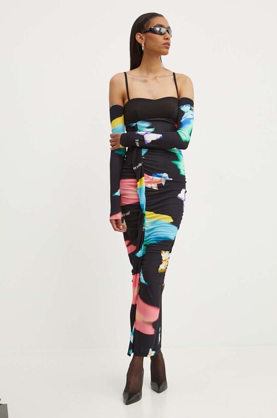 Платье Moschino Jeans длинный мультиколор 0439.8240