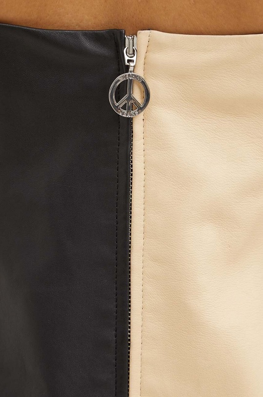 Kožna haljina Moschino Jeans 3704.8216