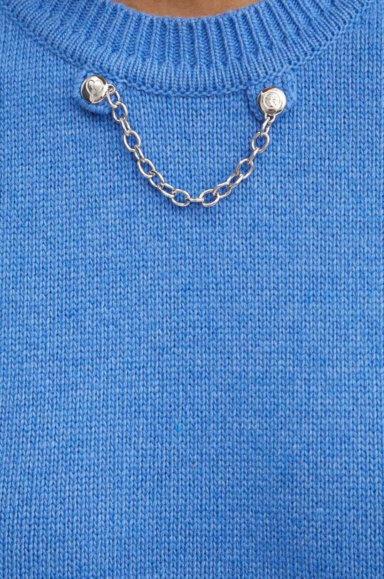 Moschino Jeans rochie din lana 0483.8204 albastru