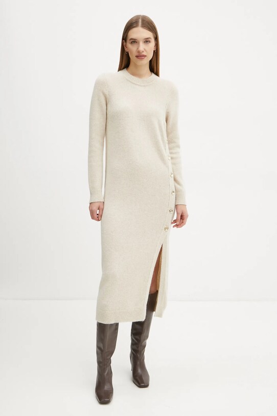 Вовняна сукня BA&SH 1H24DORE бежевий AW24