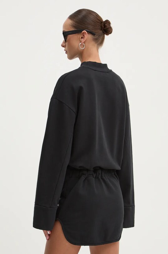 Бавовняна сукня Barrow F4BWWODR106 чорний AW24