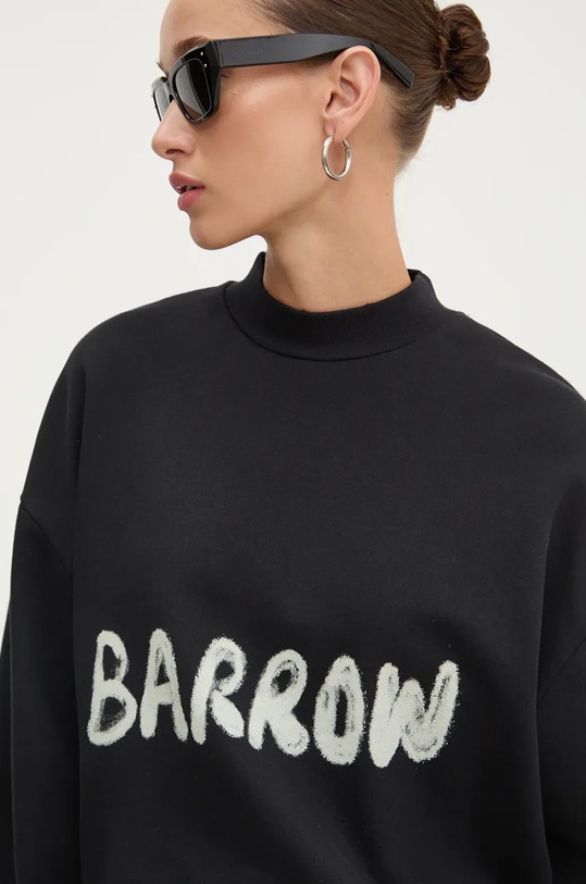 Бавовняна сукня Barrow чорний F4BWWODR106