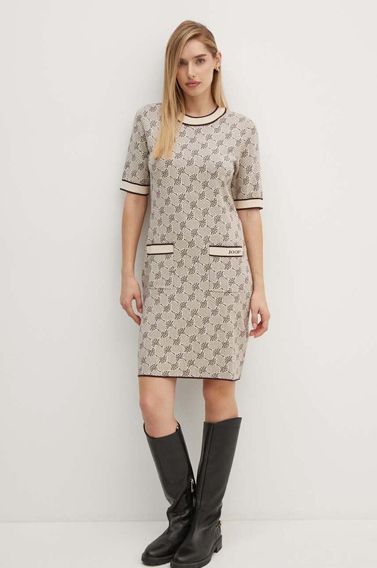 Joop! sukienka casual beżowy 30042805