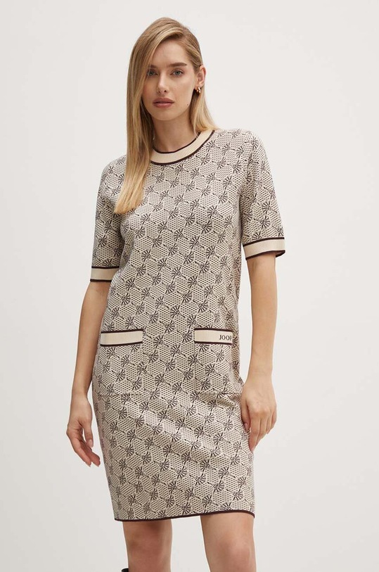 Joop! sukienka 30042805 beżowy AW24