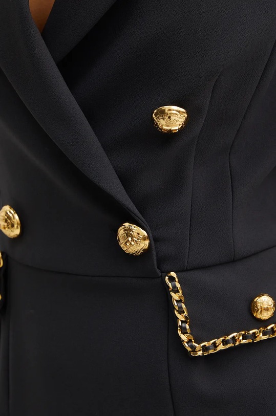 Φόρεμα Elisabetta Franchi ABT1846E2 μαύρο