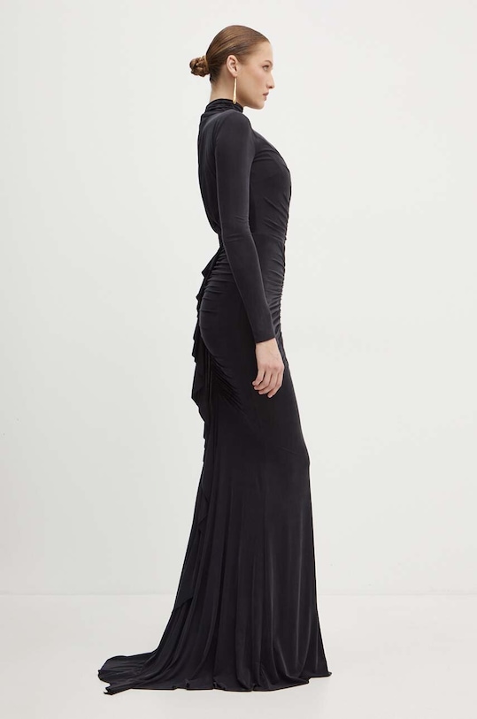 Haljina Elisabetta Franchi AB61646E2 crna AW24