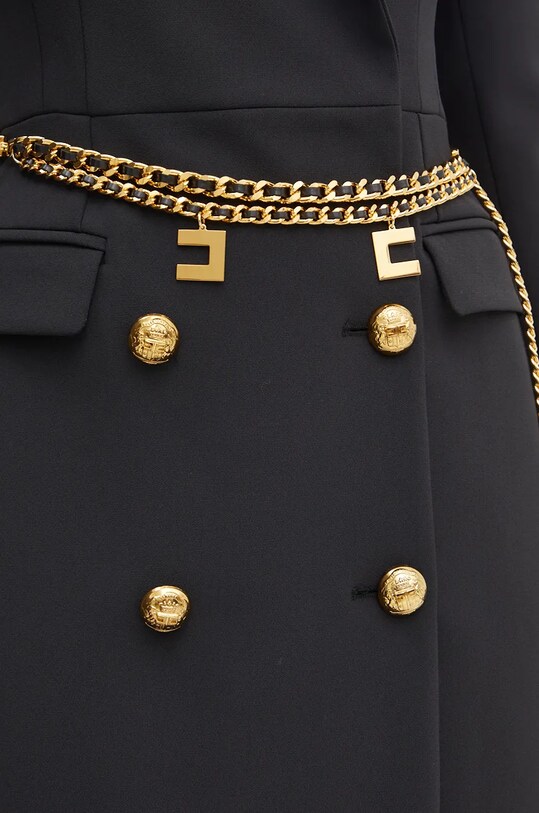 Сукня Elisabetta Franchi AB65746E2 чорний