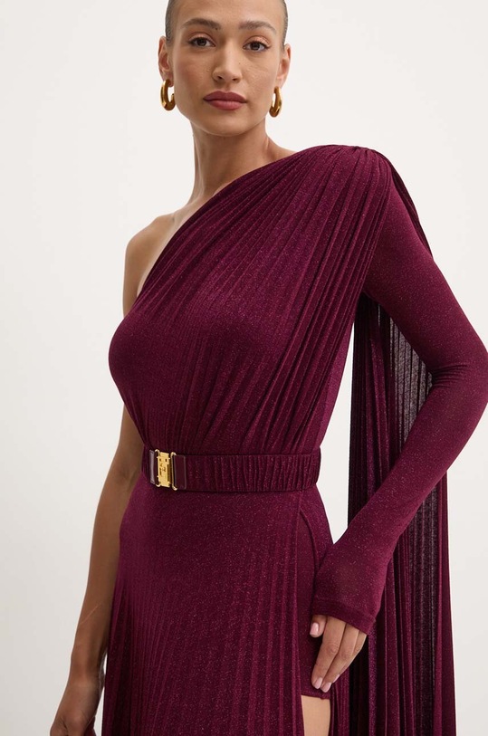 Šaty Elisabetta Franchi burgundské AB68646E2