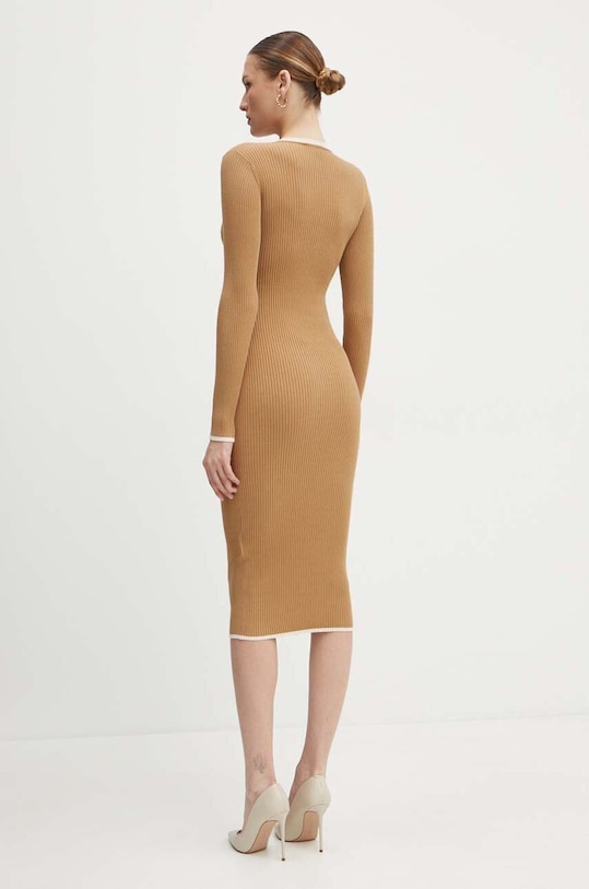 Ρούχα Φόρεμα Elisabetta Franchi AM09M46E2 μπεζ