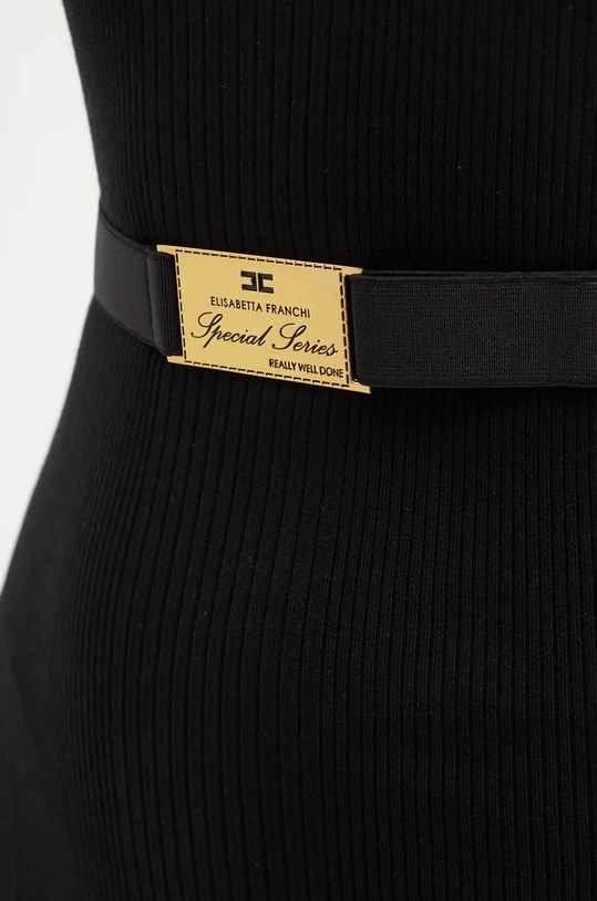 Φόρεμα από συνδιασμό μεταξιού Elisabetta Franchi AM25B46E2