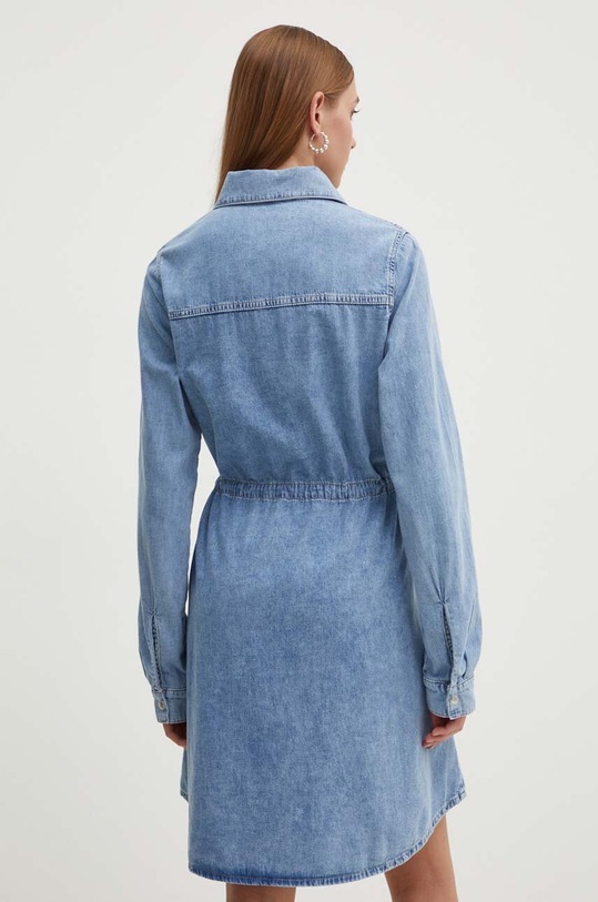 Oblečení Bavlněné šaty Karl Lagerfeld Jeans 245J1303 modrá