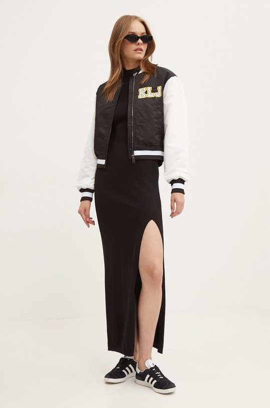 Karl Lagerfeld Jeans vestito 245J1305 nero AW24