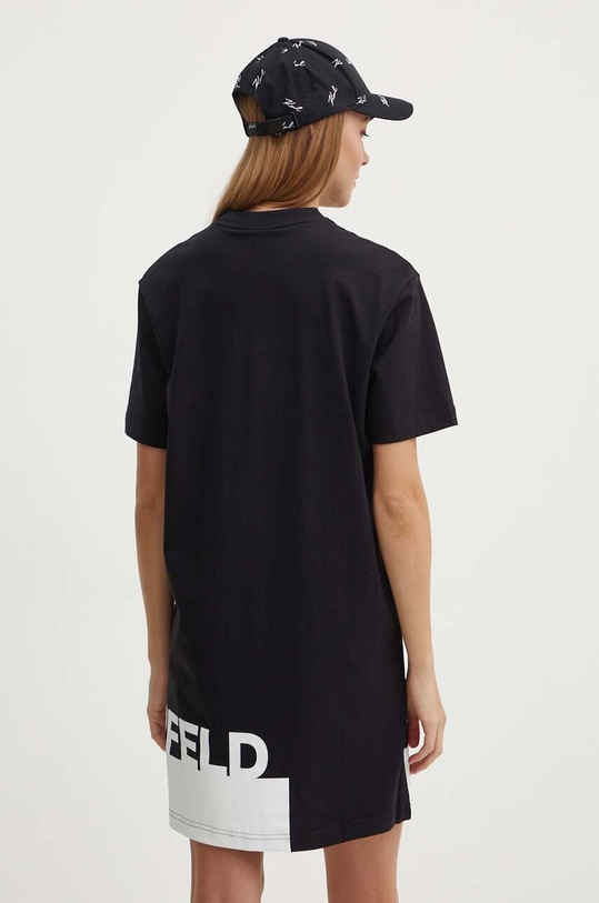 Îmbrăcăminte Karl Lagerfeld Jeans rochie din bumbac 245J1311 negru