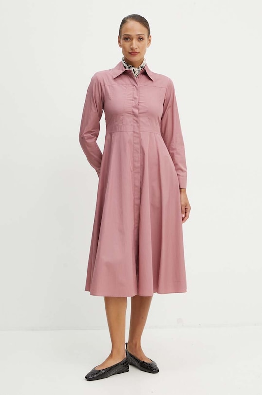 MAX&Co. sukienka bawełniana bawełna różowy 2426226041200