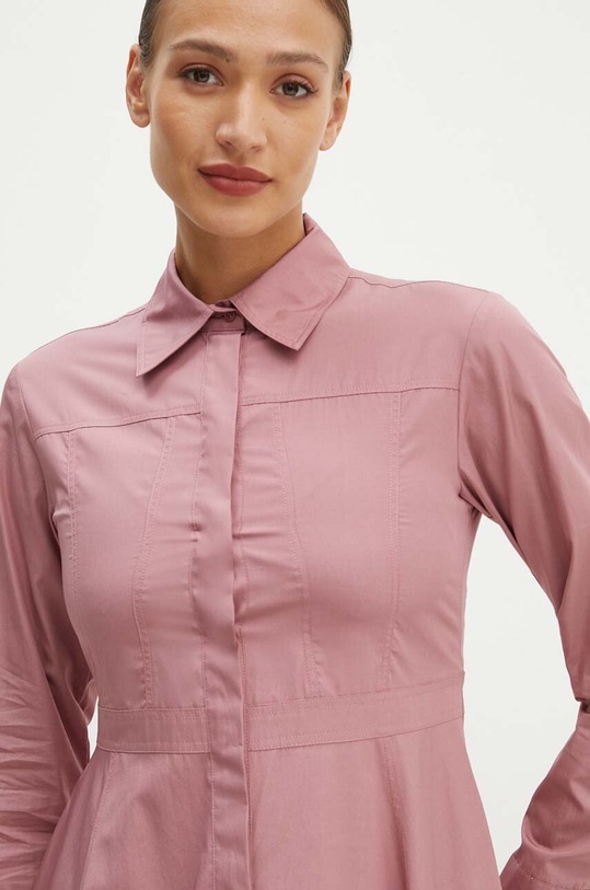 MAX&Co. sukienka bawełniana różowy 2426226041200