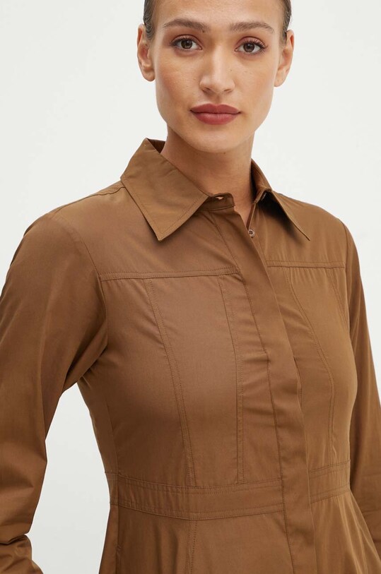 MAX&Co. rochie din bumbac maro 2426226041200