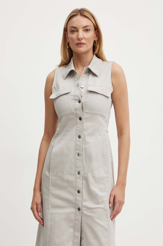 MAX&Co. rochie din denim gri 2426226131200