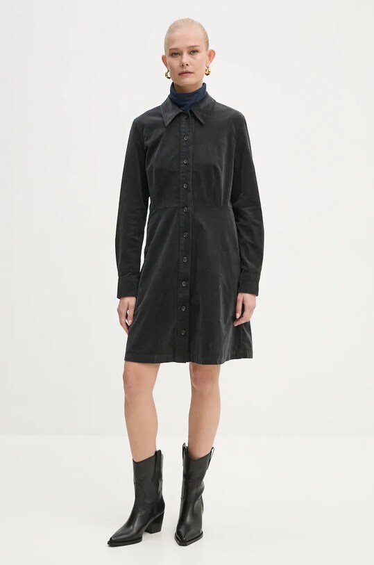 Вельветовое платье Marc O'Polo 409103521499 серый AW24