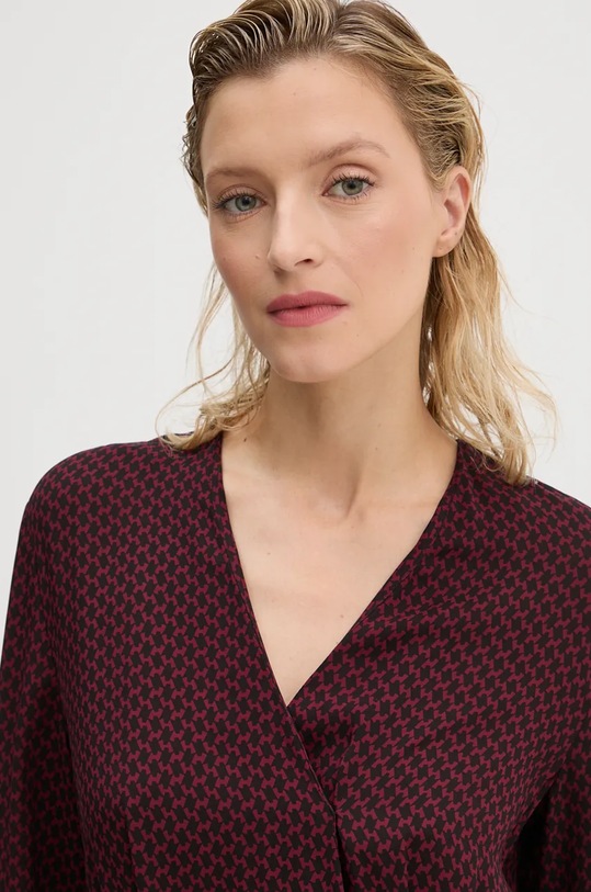 Šaty Marc O'Polo 409098321495 burgundské