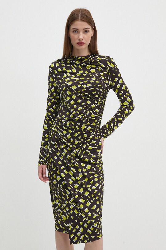 Joseph Ribkoff sukienka wzorzyste zielony 243061